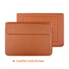 Bruin leer - 13 inch