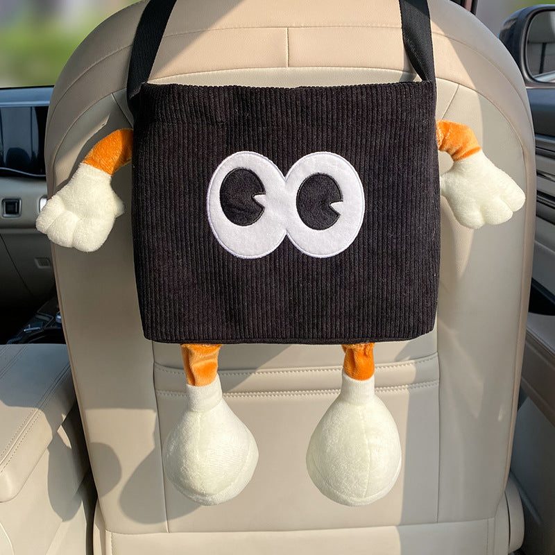Poubelle de voiture avec boîte à mouchoirs intégrée — coloris