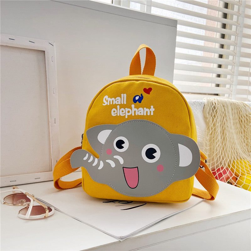 Canvas kinderrugzak — cartoonprint — kleur