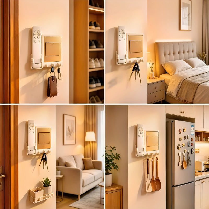 Cache-interrupteur décoratif à crochet, imprimé en 3D