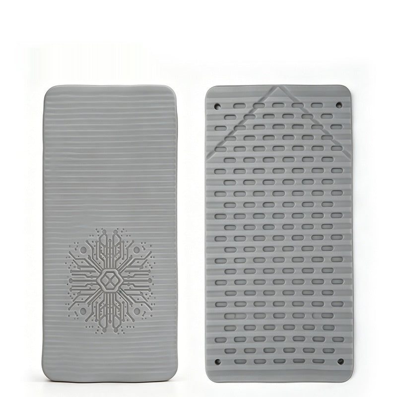 Tapis de silicone pliable qui fait béquille