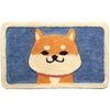 Shiba-Hund, blauer Hintergrund - 40 × 60 cm