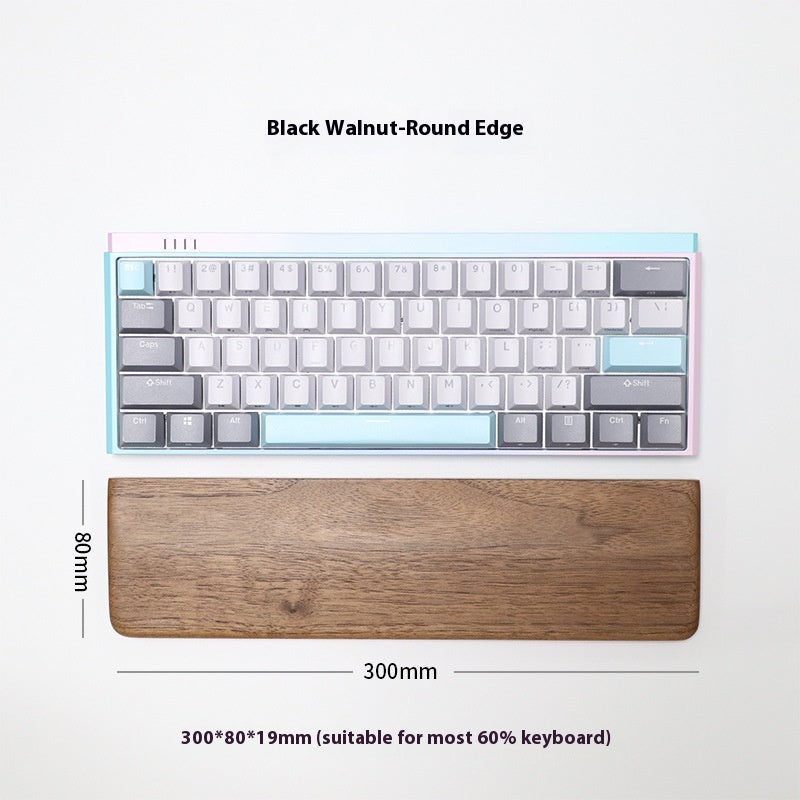 Reposamuñecas de madera para teclado y ratón