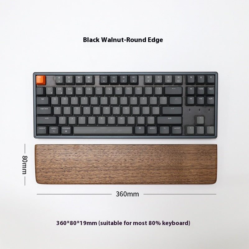 Reposamuñecas de madera para teclado y ratón — color