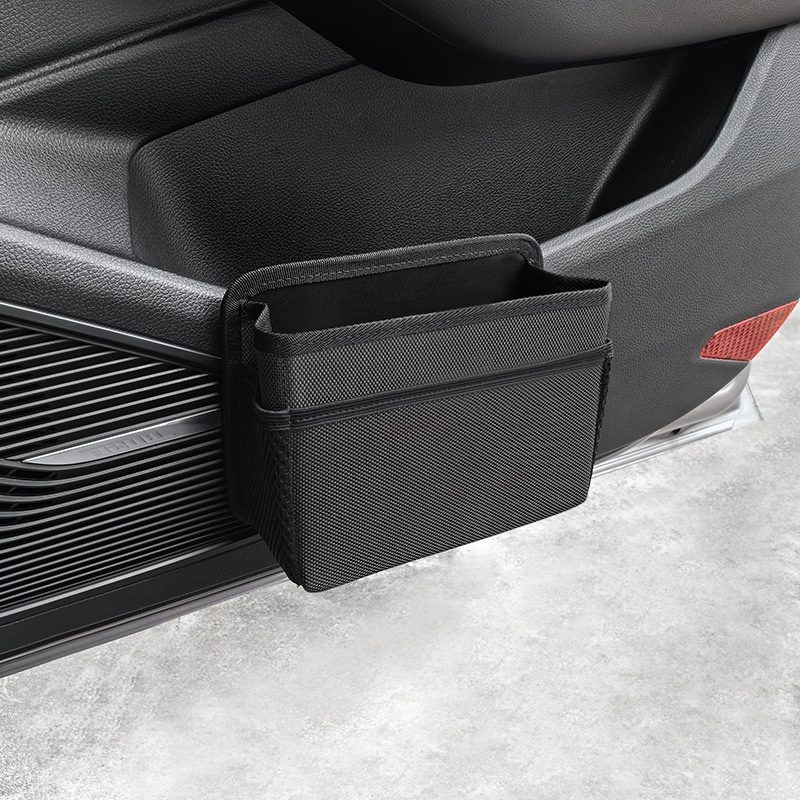 Poubelle de voiture en tissu imperméable, à accrocher à la portière
