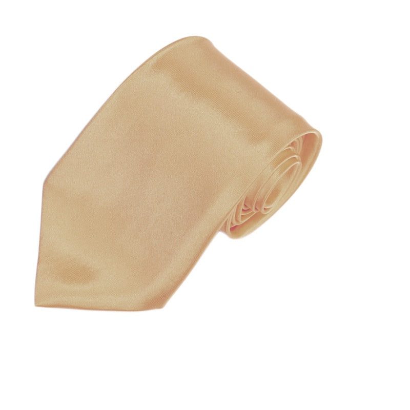 Cravate homme 8 cm — nouage main, coloris unis — coloris