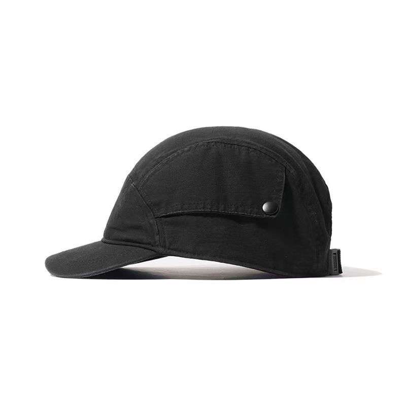 Casquette à visière courte — coupe rétro coréenne