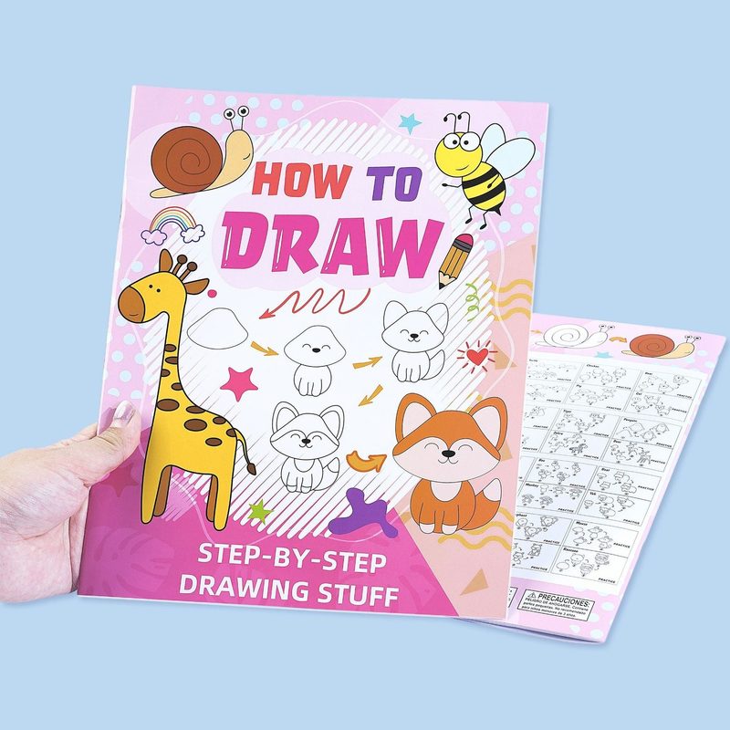 Animal colouring book — simple outlines for little ones