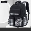 Black with black check - small size